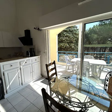 Appartement 4/5 Pers. Face A La Pinede Avec Terrasse - Fr-1-837-13 *